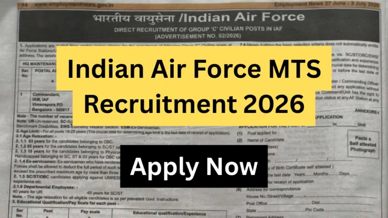 Indian Air Force MTS Recruitment 2026 (1)